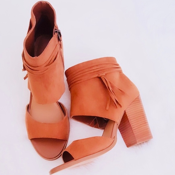 Open Toe Booties